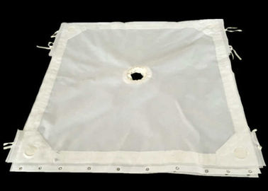 Vải lọc ép vải, vải lọc PP 150 Độ thấm khí cho xử lý nước thải bùn